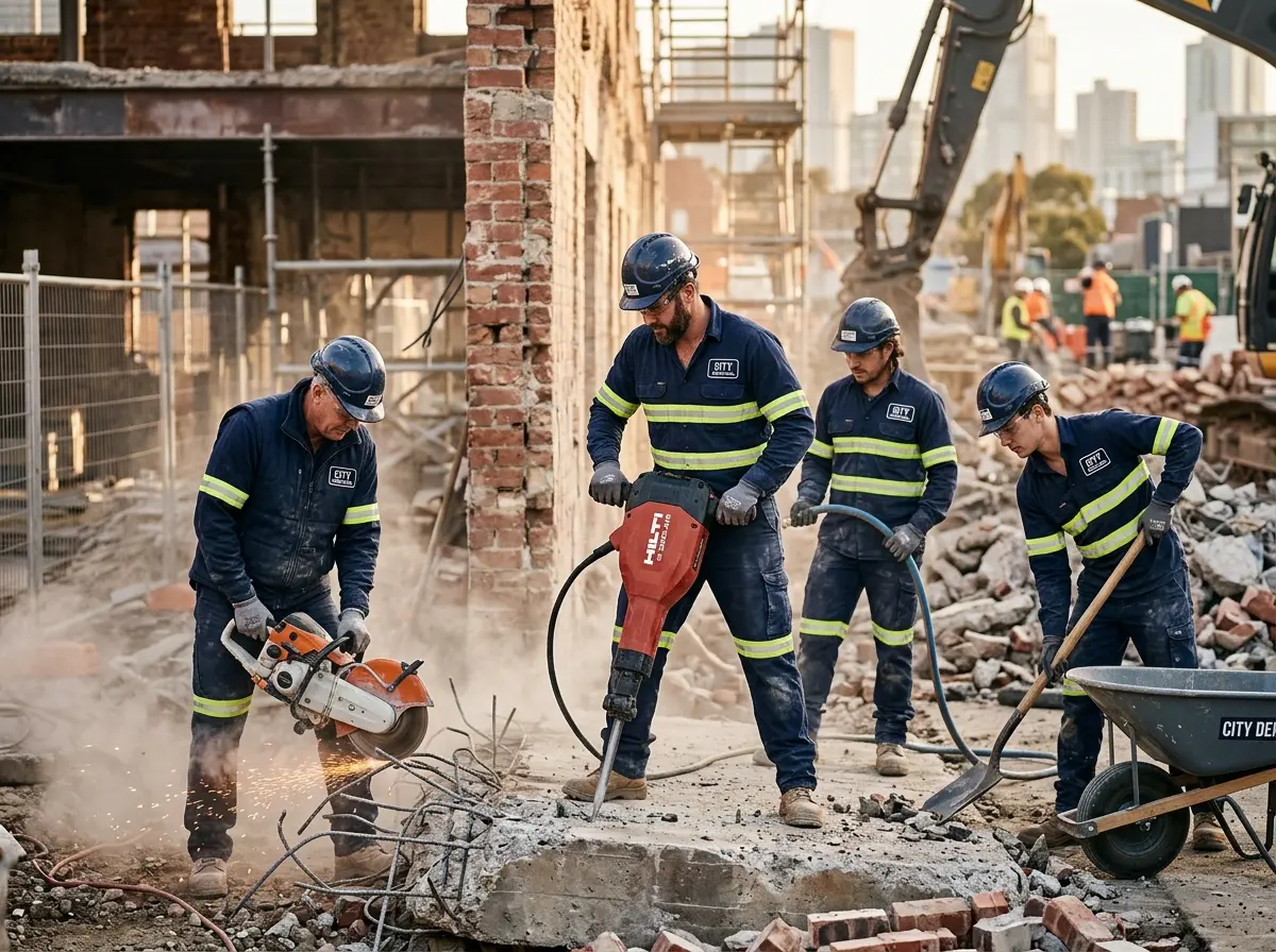 Summit Demolition team